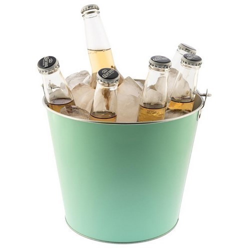CUBITERA KOALA PASTEL METALIZADA VERDE CON ASA 5L